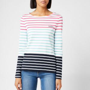 Barbour Women's Slipway Top - White Multi Stripe