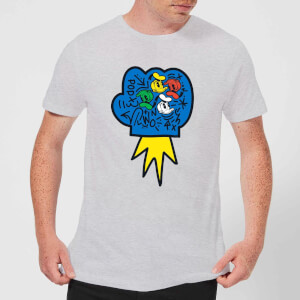 Donald Duck Pop Fist Men's T-Shirt - Grey