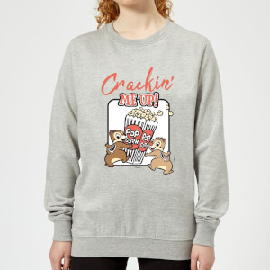 Disney Crackin Me Up Women's Sweatshirt - Grey
