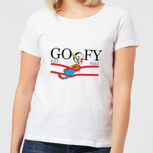 Disney Goofy By Nature Women's T-Shirt - White