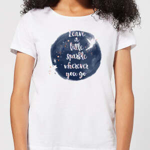 Disney Leave A Little Sparkle Women's T-Shirt - White