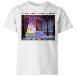 Disney Sleeping Beauty I'll Be There In Five Kids' T-Shirt - White