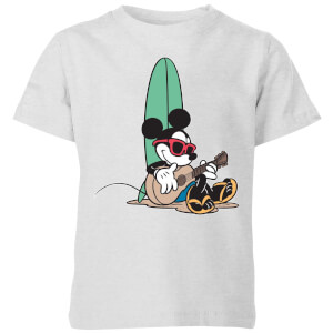 Disney Mickey Mouse Surf And Chill Kids' T-Shirt - Grey