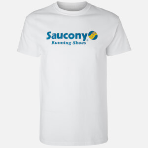 Saucony Short Sleeve T-Shirt - White - M (Free Gift) Saucony Short Sleeve T-Shirt - White - M (Free Gift)