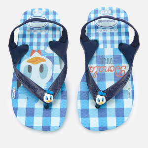 Havaianas Toddler's Disney Classics Sandals - Ice Blue/Navy Blue