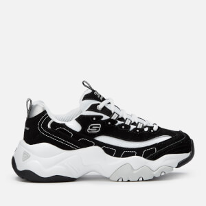 Skechers Women's D'Lites 3.0 Stride Ahead Trainers - Black/White