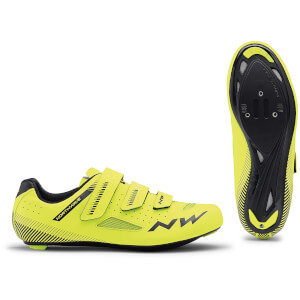 Northwave Core Road Shoes - Yellow Fluo/Black