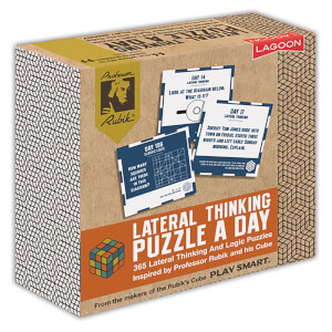 Rubik Lateral Thinking Puzzle A Day Desk Block