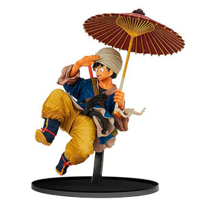 Banpresto Dragon Ball Z Goku with Umbrella B.W.C. 2 Vol.5 Statue