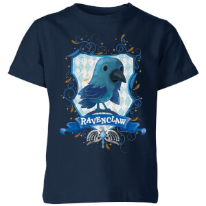 Harry Potter Kids Ravenclaw Crest Kids' T-Shirt - Navy