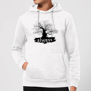 Harry Potter Always Tree Hoodie - White