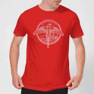 Harry Potter Order Of The Phoenix Men's T-Shirt - Red