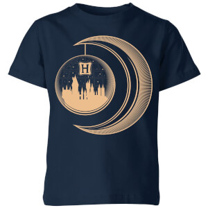 Harry Potter Globe Moon Kids' T-Shirt - Navy