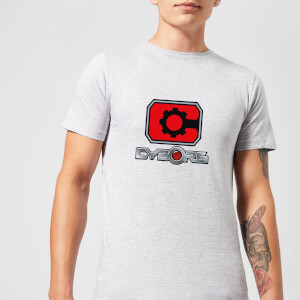 Justice League Cyborg Logo Men's T-Shirt - Grey