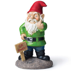 Go Away Garden Gnome
