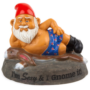 The Hot Stuff Garden Gnome