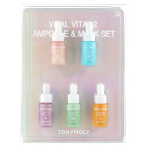 TONYMOLY The Vital Vita Ampoule + Mask Set (Worth $48)