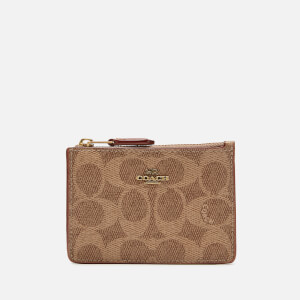 Coach Women's Colorblock Signature Mini Skinny ID Wallet - Tan Rust