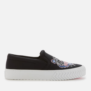 KENZO Women's K Skate Tiger Slip-On Trainers - Black