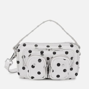 Núnoo Women's Helena Dots Cross Body Bag - White/Black