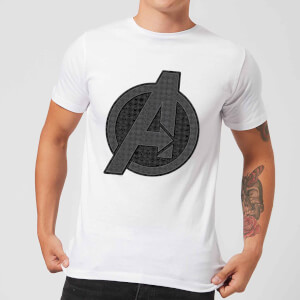 T-shirt Avengers Endgame Iconic Logo - Homme - Blanc