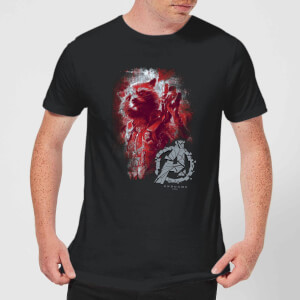 Avengers Endgame Rocket Brushed Men's T-Shirt - Black