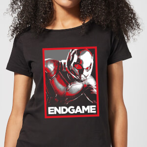 Avengers Endgame Ant-Man Poster Women's T-Shirt - Black