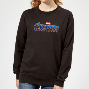 Avengers Endgame Logo Women's Sweatshirt - Black