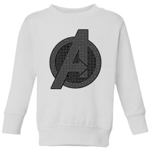 Sweat-shirt Avengers Endgame Iconic Logo - Enfant - Blanc
