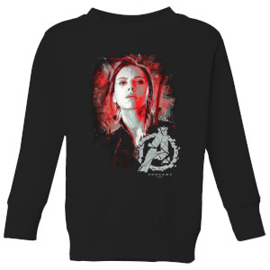 Sudadera Vengadores Endgame Viuda Negra Brushed - Niño - Negro