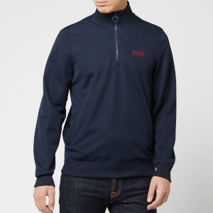 Barbour International Men's Half Zip Track Jacket - Navy