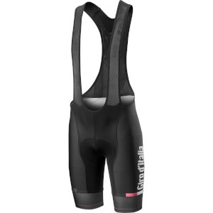 Castelli Giro D'Italia Bib Shorts - Black/Pink