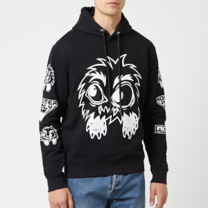 McQ Alexander McQueen Men's Monster Rally Big Hoodie - Darkest Black