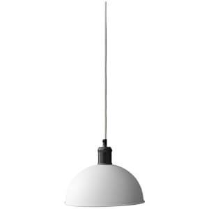 Menu Hubert Pendant - Ivory Bronzed Brass - 24cm