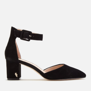 Kurt Geiger London Women's Burlington Suede Block Heels - Black
