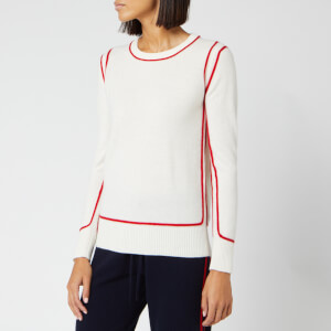 Madeleine Thompson Women's Nala Jumper - White/Red