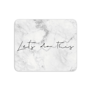 Mouse Mats Let's Do This Mouse Mat