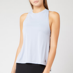 Reebok Women's WOR MYT Poly Tank Top - Blue