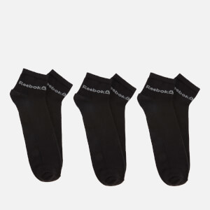 Reebok Act Core Ankle Sock 3 Pack - Black