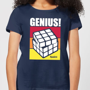 Rubik's Genius Women's T-Shirt - Navy