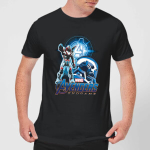 Avengers: Endgame War Machine Suit Men's T-Shirt - Black