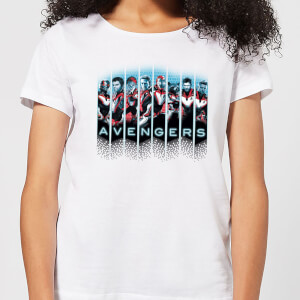 T-shirt Avengers: Endgame Character Split - Femme - Blanc