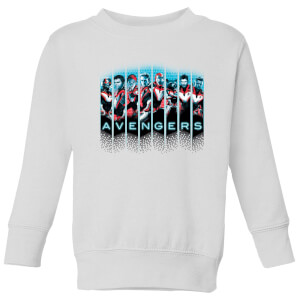 Sweat-shirt Avengers: Endgame Character Split - Enfant - Blanc
