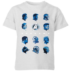 Avengers: Endgame Heads Kids' T-Shirt - Grey