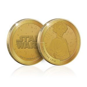 Collectable Star Wars Commemorative Coin: Princess Leia - Zavvi Exclusive (Limited to 1000)