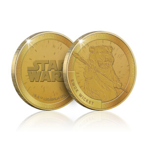 Collectable Star Wars Commemorative Coin: Ewok (Wicket) - Zavvi Exclusive (Limited to 1000)