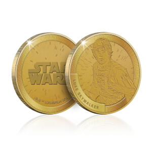 Collectable Star Wars Commemorative Coin: Luke Skywalker - Zavvi Exclusive (Limited to 1000)