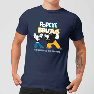 Popeye Popeye Vs Brutus Men's T-Shirt - Navy