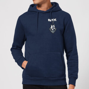 Popeye Anchor Hoodie - Navy