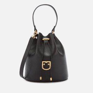 Furla Women's Corona S Drawstring Bag - Onyx